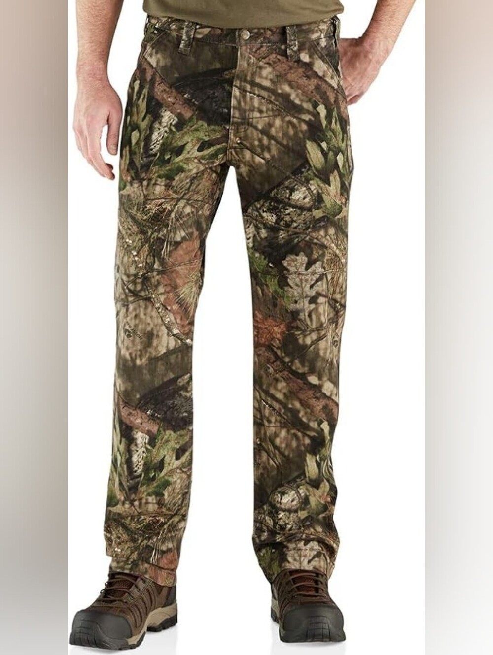 Carhartt Men's Rugged Flex Rigby Camo Dungaree Pant